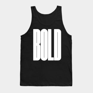 BOLD TEXT Tank Top